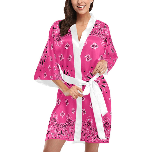 innuendo bandana Kimono Robe - Objet D'Art