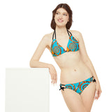 The Tree of Life Strappy Bikini Set - Objet D'Art