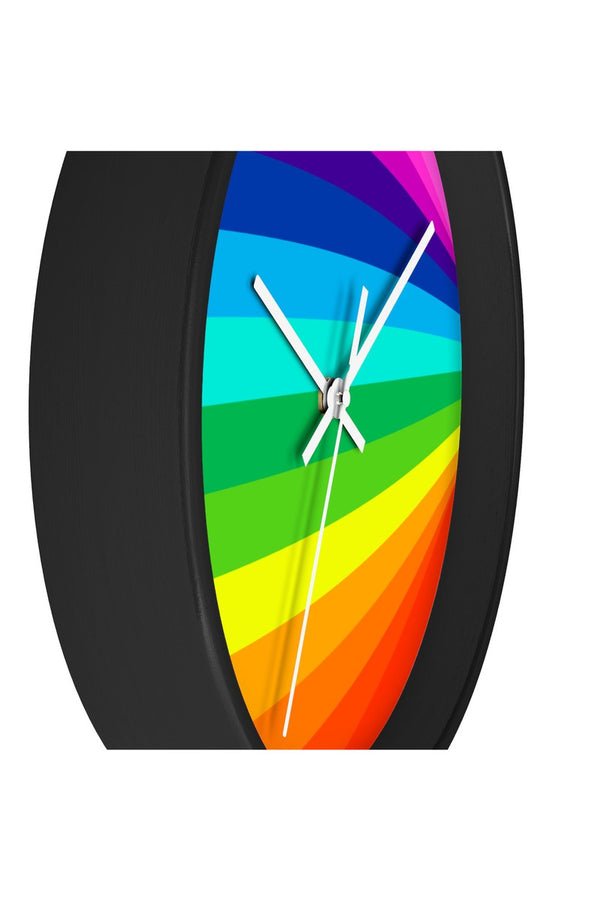 Rainbow Rising Wall clock - Objet D'Art