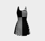 Curved Flare Dress - Objet D'Art