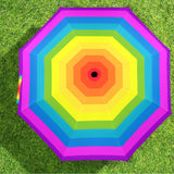 colored print spectrum Semi-Automatic Foldable Umbrella (Model U12) - Objet D'Art