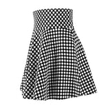 Polka Dot Women's Skater Skirt - Objet D'Art