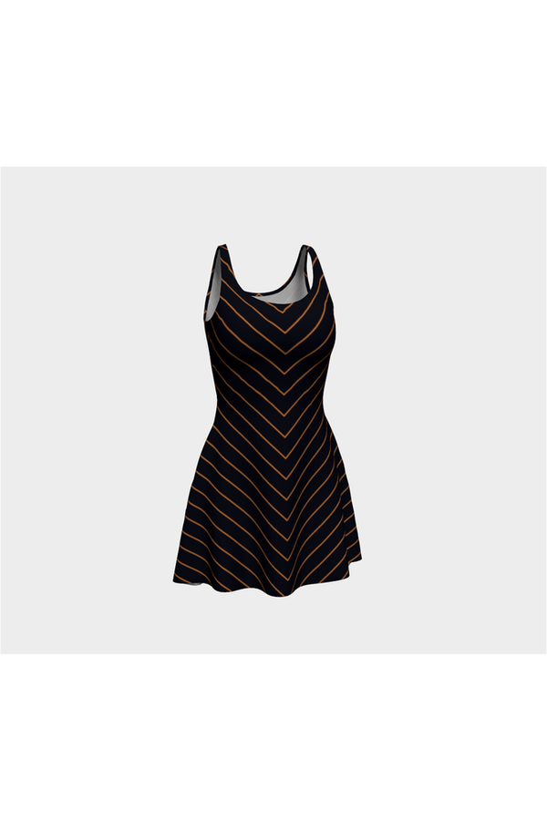 V-Stripes Flare Dress - Objet D'Art