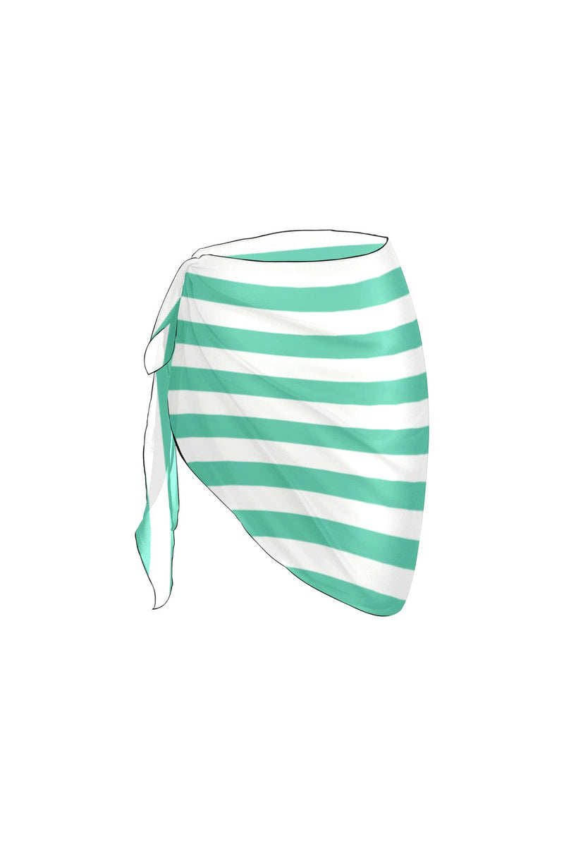 Striped Beach Sarong Wrap - Objet D'Art