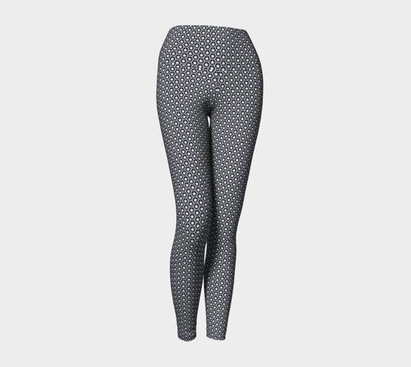 Honeycomb Star Yoga Leggings - Objet D'Art