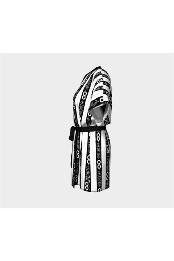 Live Laugh Love Kimono Robe - Objet D'Art