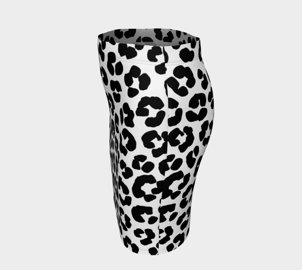 Leopard Print Fitted Skirt - Objet D'Art