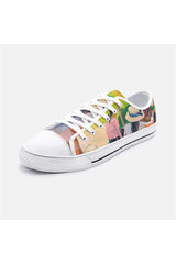 The Siesta by Gaughin Unisex Low Top Canvas Shoes - Objet D'Art