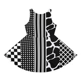 Girls' Sleeveless Sundress (AOP) - Objet D'Art