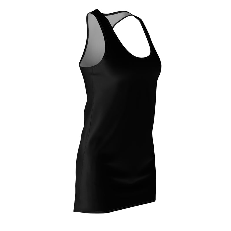 Black Women's Cut & Sew Racerback Dress - Objet D'Art