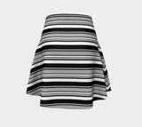 Fancy Striped Flare Dress - Objet D'Art