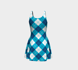 Tartan Flare Dress - Objet D'Art