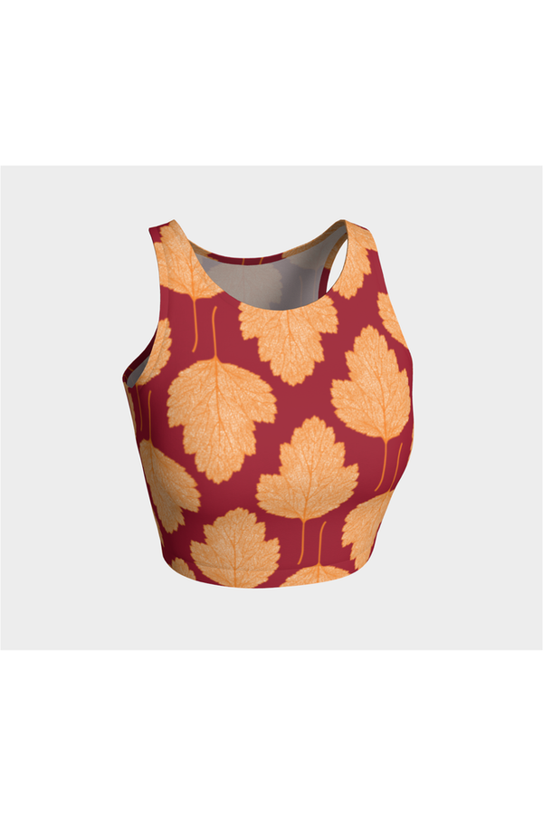 Autumn Leaf Athletic Top - Objet D'Art