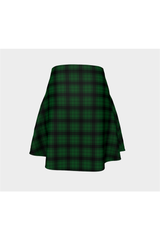 Hunters Green Plaid Flare Skirt - Objet D'Art