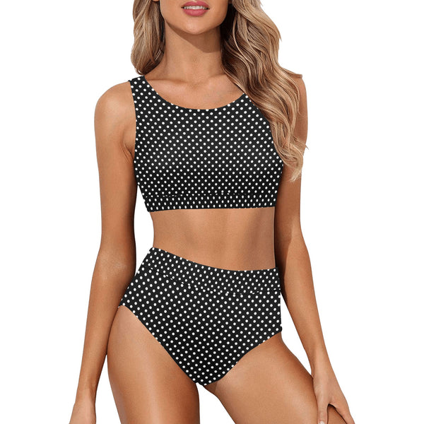 cheribum green Crop Top Bikini Set (Model S21) - Objet D'Art