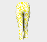 Daisy Yoga Capris - Objet D'Art