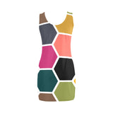 hex color honeycomb 2 Medea Vest Dress (Model D06) - Objet D'Art