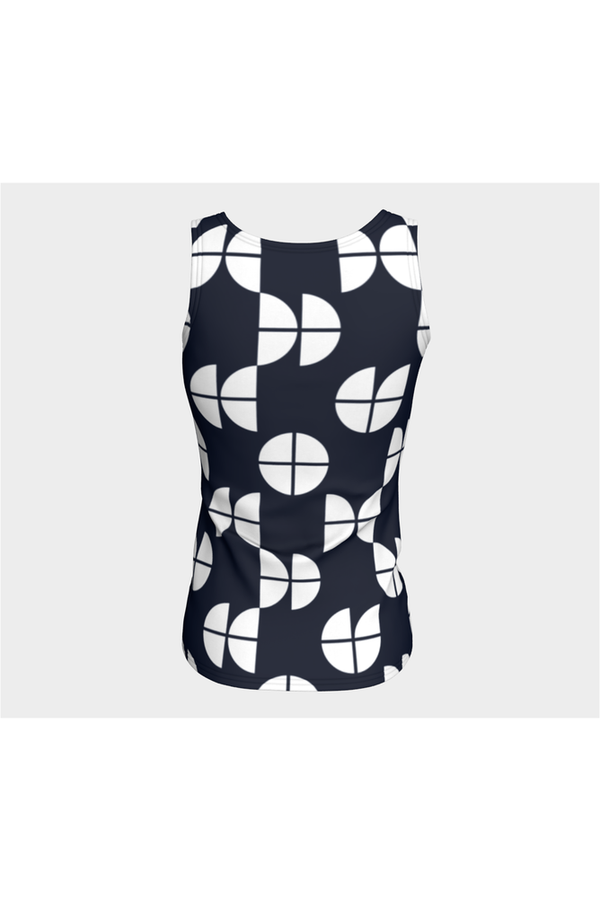 Bauhaus Simplicity Fitted Tank Top - Objet D'Art
