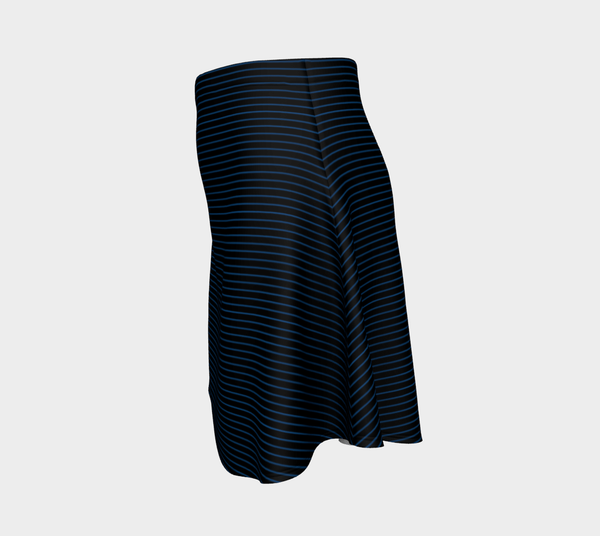 Micro Striped Flare Skirt - Objet D'Art