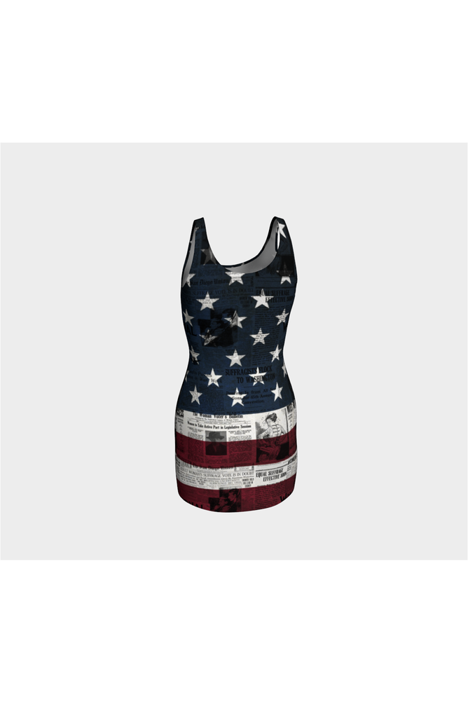 Women's Suffrage USA Bodycon Dress - Objet D'Art