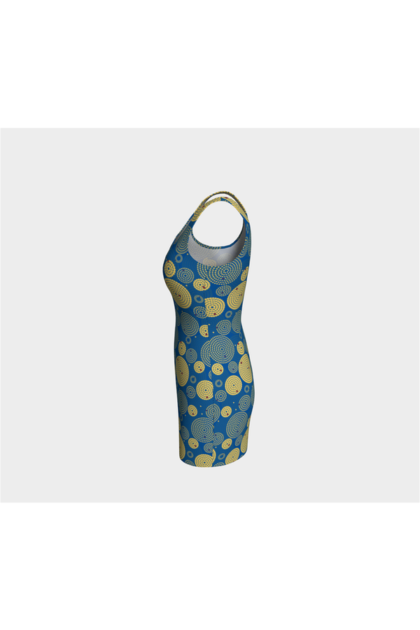 African Beaded Bodycon Dress - Objet D'Art