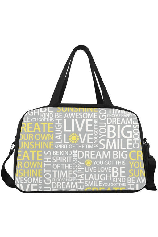 sun 2 Fitness Bag Fitness Handbag (Model 1671) - Objet D'Art