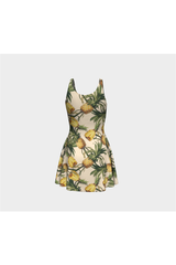 Pineapple Paradise Flare Dress - Objet D'Art