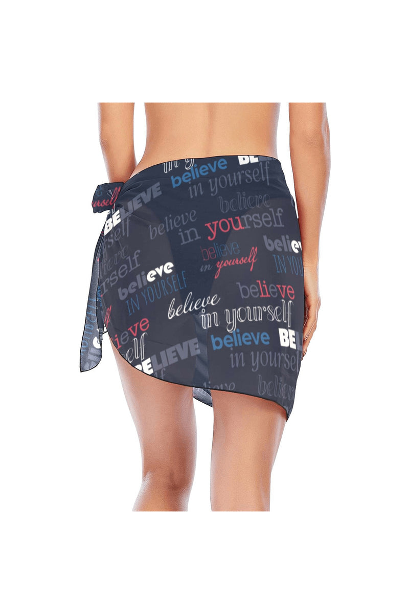believe in yourself sarong Beach Sarong Wrap - Objet D'Art