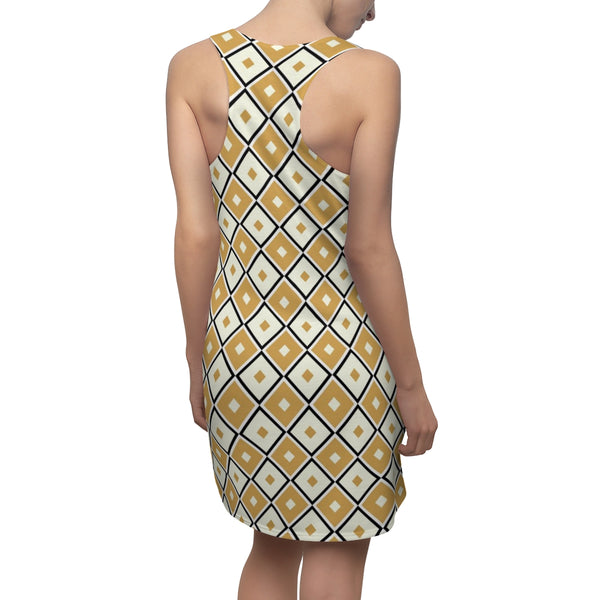 Diamond Life Women's Cut & Sew Racerback Dress - Objet D'Art
