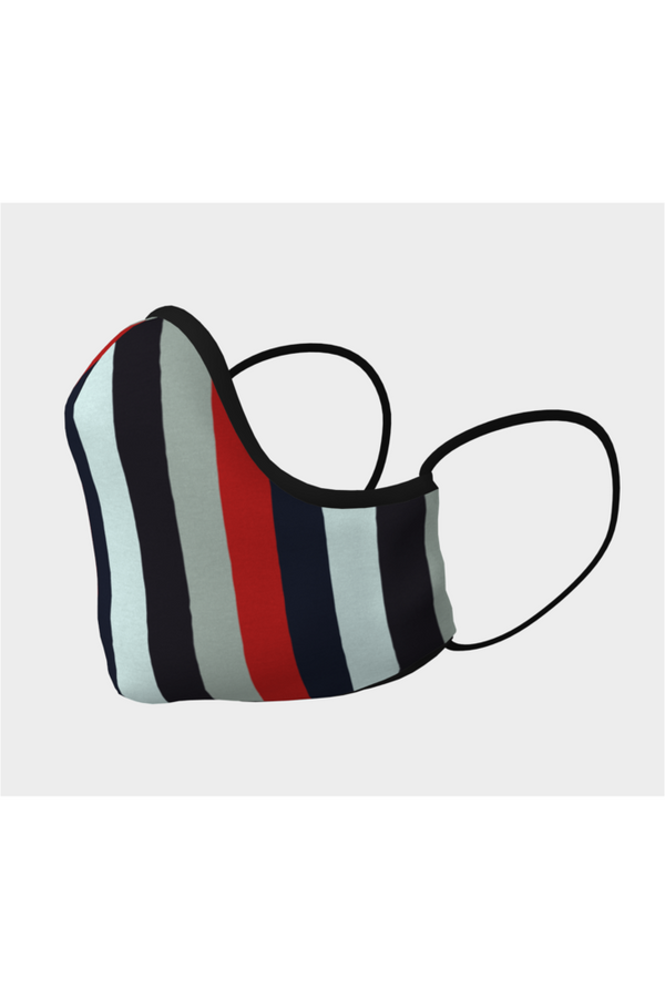Striped Face Covering - Objet D'Art