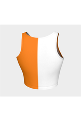 Two Tone Turmeric Athletic Top - Objet D'Art