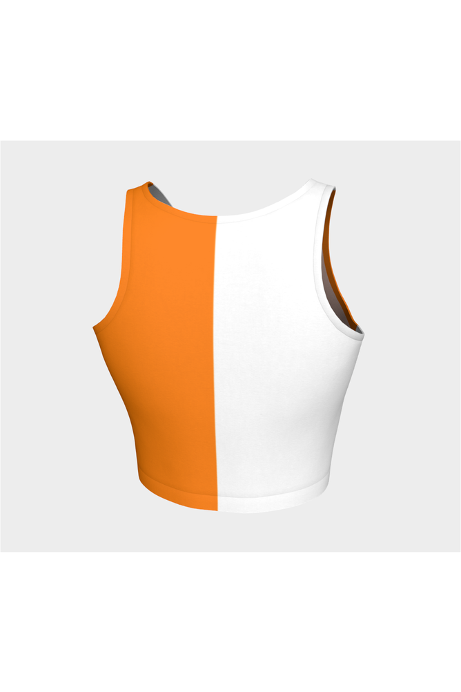 Two Tone Turmeric Athletic Top - Objet D'Art