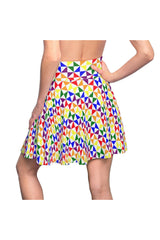 Rainbow Women's Skater Skirt - Objet D'Art