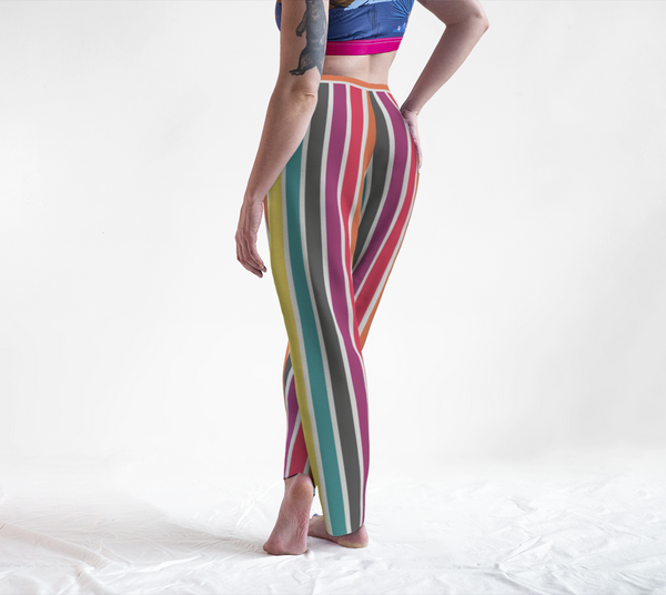 Autumn Striped Lounge Pants - Objet D'Art