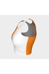 Two Tone Turmeric Athletic Top - Objet D'Art