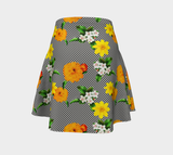 Floral Flare Skirt - Objet D'Art