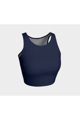 Petrol Blue Athletic Top - Objet D'Art