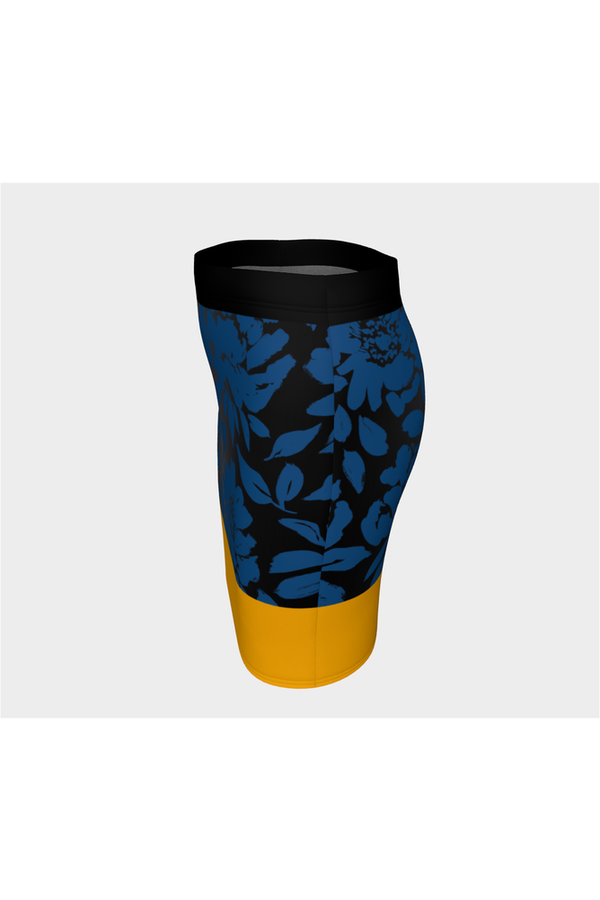 Floral Midnight Fitted Skirt - Objet D'Art