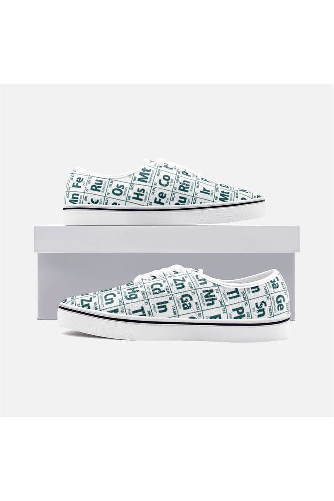 Periodic Table of Elements Unisex Canvas Sneakers - Objet D'Art