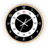 MILITARY TIME - 12-HOUR FORMAT LARGE Wall clock - Objet D'Art