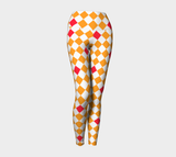 Harlequin Heights Yoga Leggings - Objet D'Art