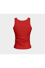 Cherry Red Fitted Tank Top - Objet D'Art