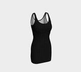 Polkadot Bodycon Dress - Objet D'Art