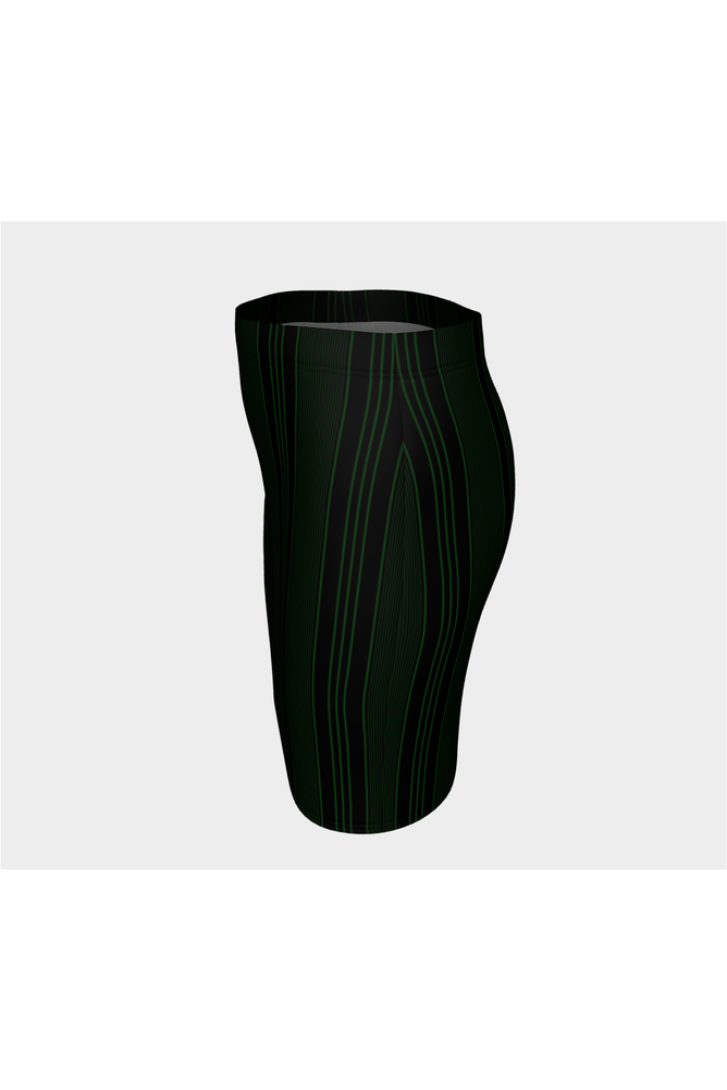 Vintage Striped Cheer Fitted Skirt - Objet D'Art