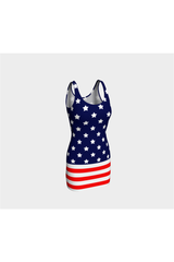 US Flag Bodycon Dress - Objet D'Art