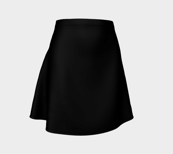 Black Flare Skirt - Objet D'Art