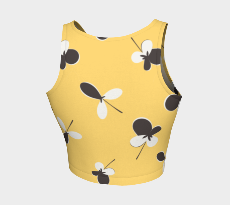 Golden Meadow Crop Top - Objet D'Art