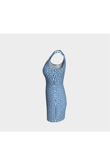 Greek Key Flare Dress - Objet D'Art