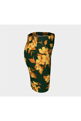 Floral Fitted Skirt - Objet D'Art
