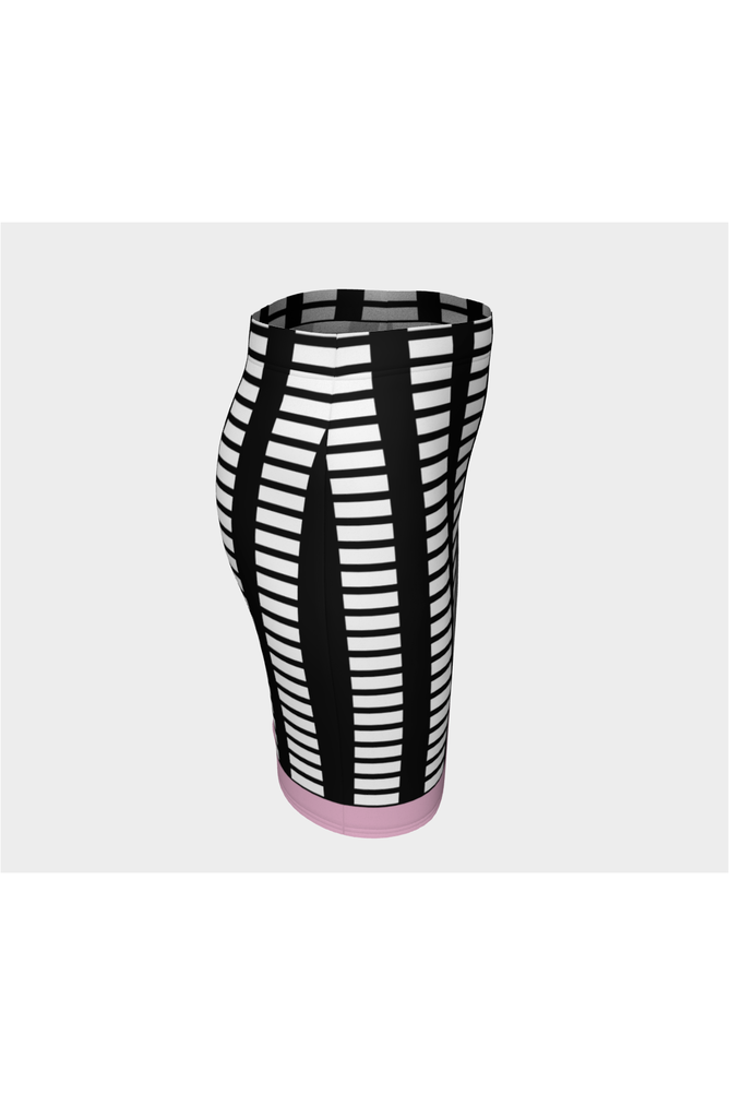 Pick Pink Matrix Fitted Skirt - Objet D'Art